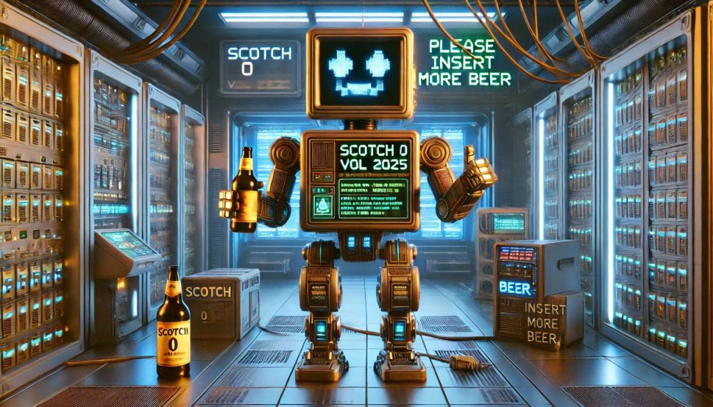 Serverraum der Ätzlprice und Bordcomputer Scotch 0 Voll2025