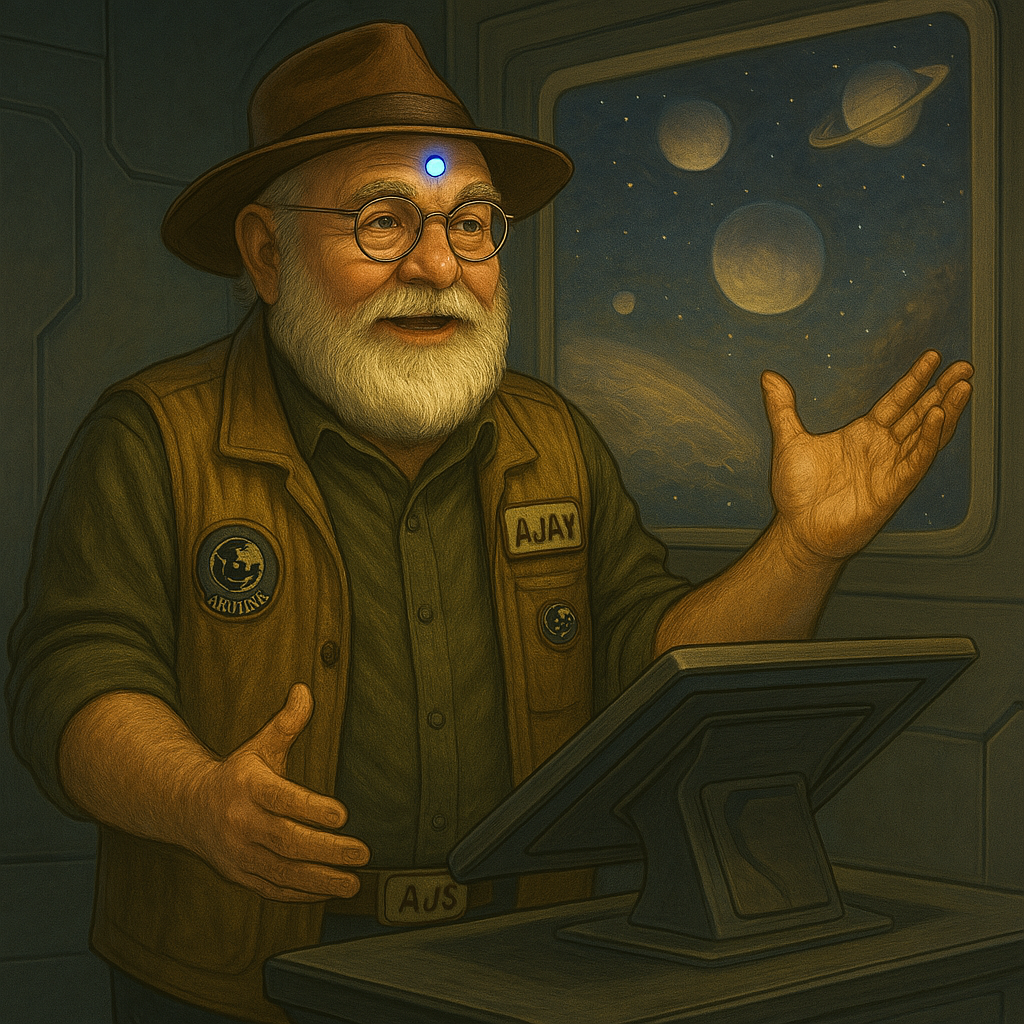 A-Jay - Erzähler Mediator Berater beim Vortrag